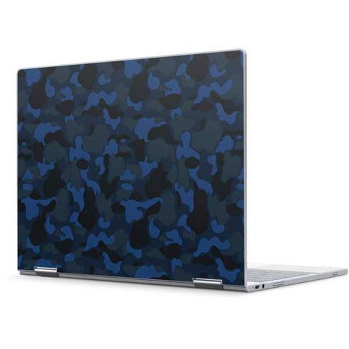 Blue Street Camo Pixelbook Skin